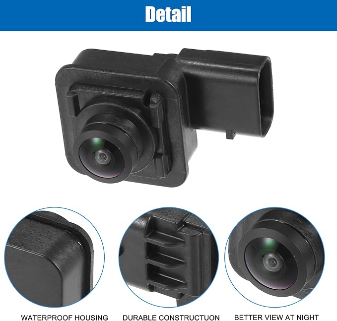 ACROPIX Car Rear View Back Up Camera W/Tool Wide Angle Park Assist Reverse Camera Fit for Ford F-150 2015-2017 No.FL3Z19G490D/FL3Z19G490B - Pack of 1