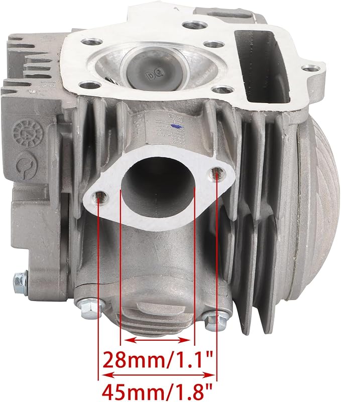 WOOSTAR 56mm Big Bore Cylinder Head Replacement for YinXiang 140cc Engine YX140 1P56FMJ Motor Dirt Pit Bike