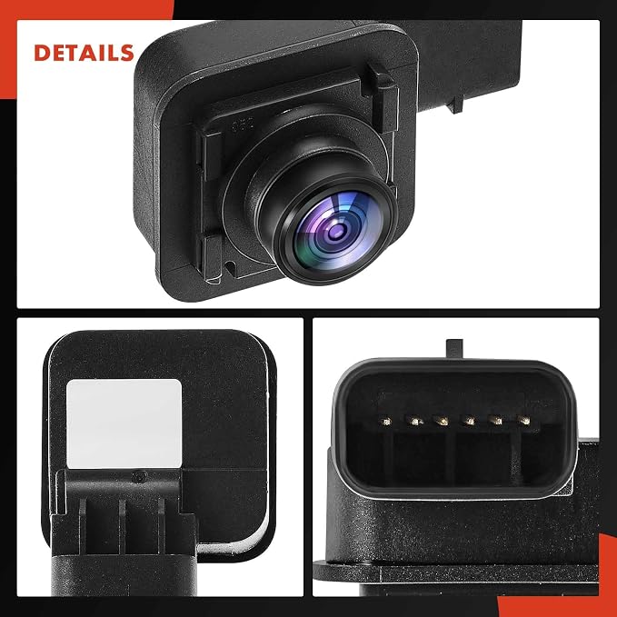 A-Premium Rear View Backup Camera Compatible with Ford | Parking Camera for 2016 2017 2018 2019 Explorer - Replace# GB5Z19G490A