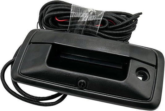 Rear View Backup Tailgate Handle Camera Compatible with 2014-2018 Chevy Silverado GMC Sierra 1500 2015-2018 Sierra 2500HD 3500HD Canyon Tailgate Door Handle Replacement Camera