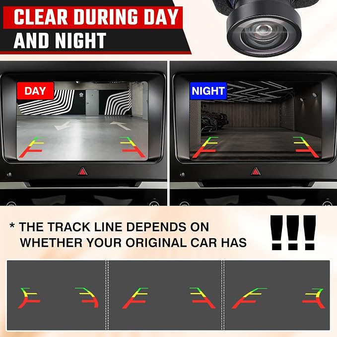 68144068AC Backup Camera Rear View Camera,Fit for Chrysler Pacifica Voyager Ram 1500 Maserati Ghibli Levante 2017-2022 Parking Park Assist Camera Replaces #68144068AB 68144068AD 68417514AA