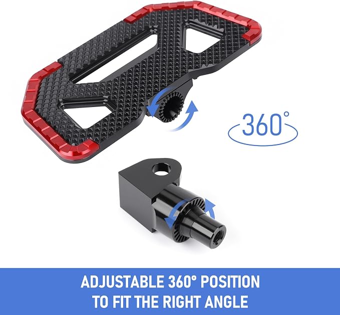 Foot Pegs for Honda Rebel 300 500 CMX300 CMX500 2017-2025 | 360° billet CNC foot pegs with enhanced grip for confident commuting and weekend riding.