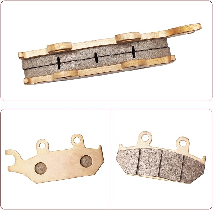 Sintered Brake Pads for Yamaha Wolverine 850 X2 X4 YXE85 YXF85 2018-2022 Viking 700 YXC700 2015-2022 YXM700 2014-2022