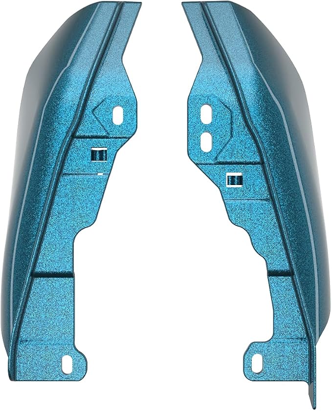 Advanblack 2024 RG Mid Frame Air Deflectors Compatible for Harley Touring Street Glide, Road King, Electra Glide, 2009-2025(Tahitian Teal)
