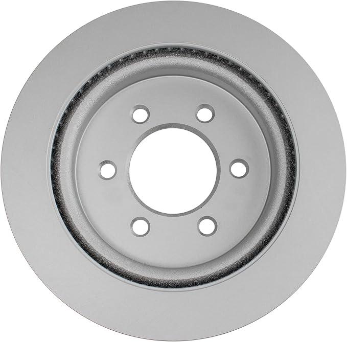 TRQ Rear Brake Rotor Set G Coated Vented Compatible with 2018-2021 Ford Expedition 2018-2020 F-150 2018-2021 Lincoln Navigator