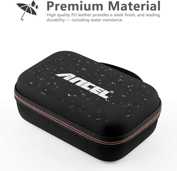 ANCEL BM500 All System OBD2 Scanner for BMW Mini with ANCEL Case for OBD2 Scanner, Protective and Storage Box (L) for All ANCEL Products