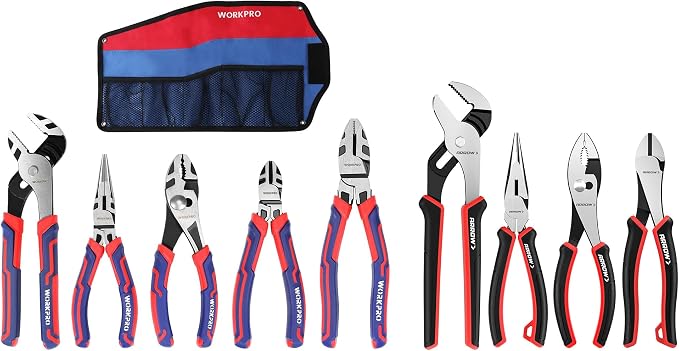 WORKPRO 5PCS Pliers Set & ARROW 4-Piece Pliers Set