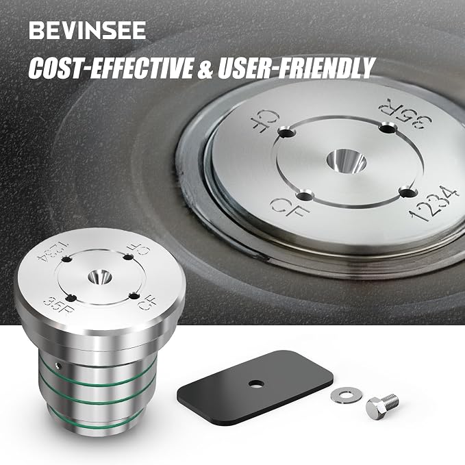 Bevinsee Reverse Drum Tester Compatible with Ford LS 6L80 6L90 35R/1-2-3-4 Transmission Testing Tool Leaks and Cracks Checking Tools