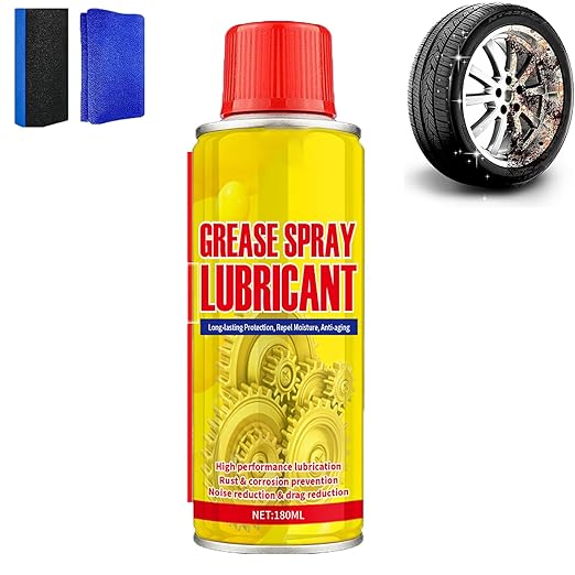 Anti-Rust Lubricant Spray & Rust Remover, Heavy-Duty Quick-Acting Rust Remover Lubricant Spray, Upgrade Multipurpose for Metal (1PCS)