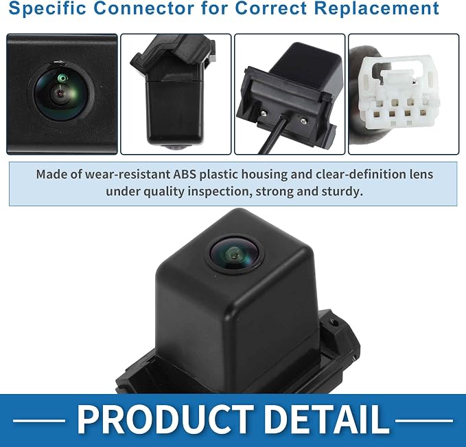 Rear View Camera for Infiniti QX56 2004-2010 Base 5.6L V8 Park Assist Backup Reverse Camera Replace No.28442-7S110/901-19908/V38740090/16606742/IN1960105