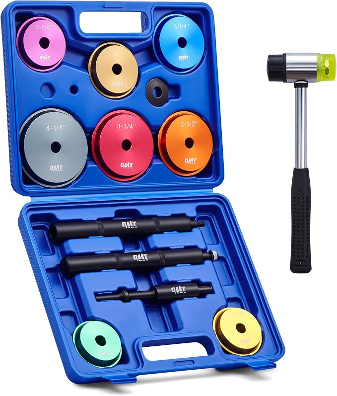 Orion Motor Tech 10pc Bearing Race and Seal Driver Set & 15pc Bearing Press Kit, Bundle