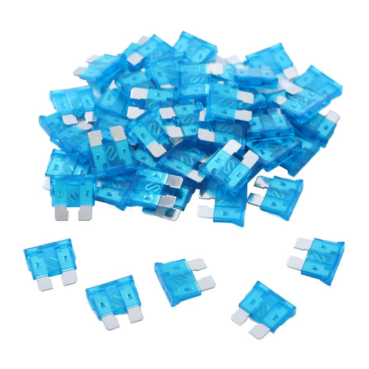 100 Pack Auto Fuses 15 AMP ATC/ATO Standard Regular Fuse Blade 15A Car Truck Boat Marine RV