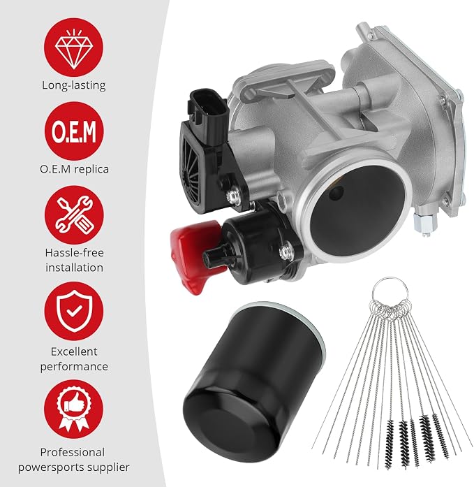 JAVIK Throttle Body With Oil Filter For Polaris Ranger RZR 800 S 4 2011-2016 O.E.M# 1204195