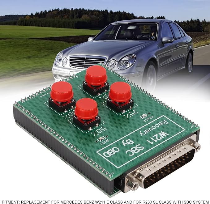 ABS SBC Reset Tool Repair Code SBC Repair Code Tool on Board Diagnostic Scanner C249F Replacement for W211 E Class R230 SL Class (Green)
