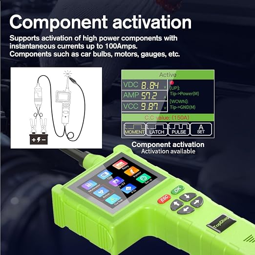 TopDiag P200 Pro Automotive Electric Circuit Tester Power Probe,Supports All Vehicle Electrical Systems(P200 Pro)