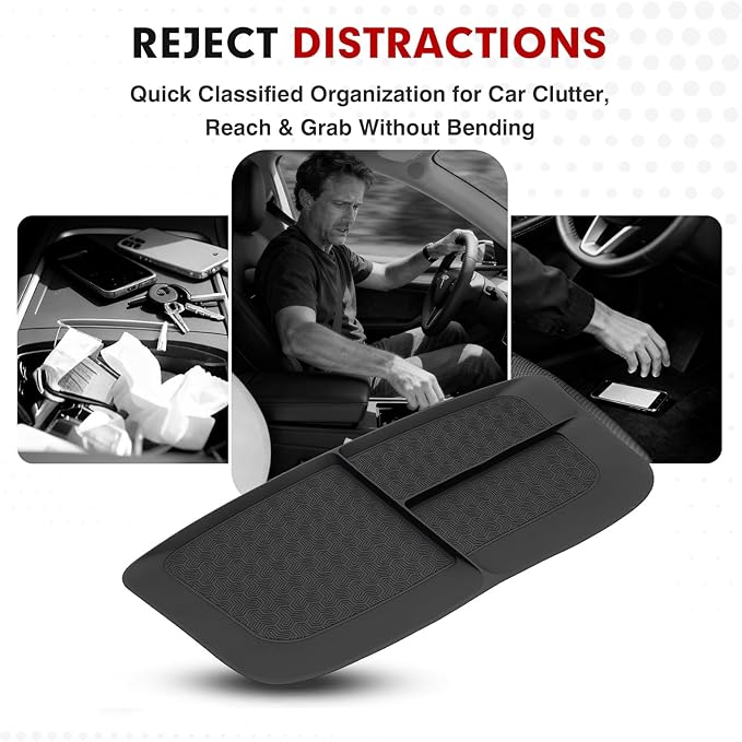 Autorder Dashboard Mat for 2011-2018 Dodge Ram 1500 2500 3500 Accessories Anti-Slip Mat Silicone Dash Mat for Ram Dash Liner Pad