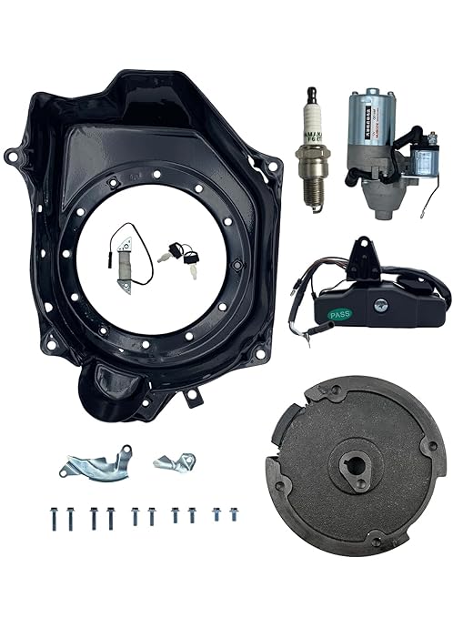 YAMAKATO Electric Starter Kit for Predator 212 Non Hemi 196cc 212cc Coleman Honda Mini Bike Go Kart Small Engine Electric Start