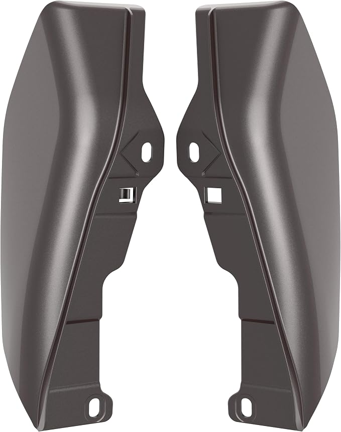 Color - Matched Mid Frame Air Deflectors Heat Shield, Perfectly Fit for Harley Touring Models 2009-2026 Sumatra Brown