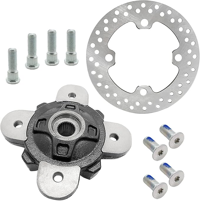 Front Wheel Hub Brake Rotor Studs Screws for Ranger 900 1000 HST 570-Full-Size Brutus