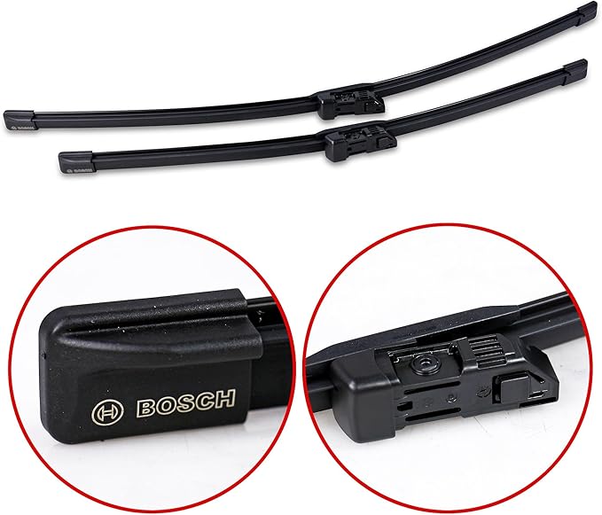BOSCH 3397118979 Aerotwin Original Equipment Replacement Wiper Blade - 24"/19" (Set of 2) Top Lock 19mm