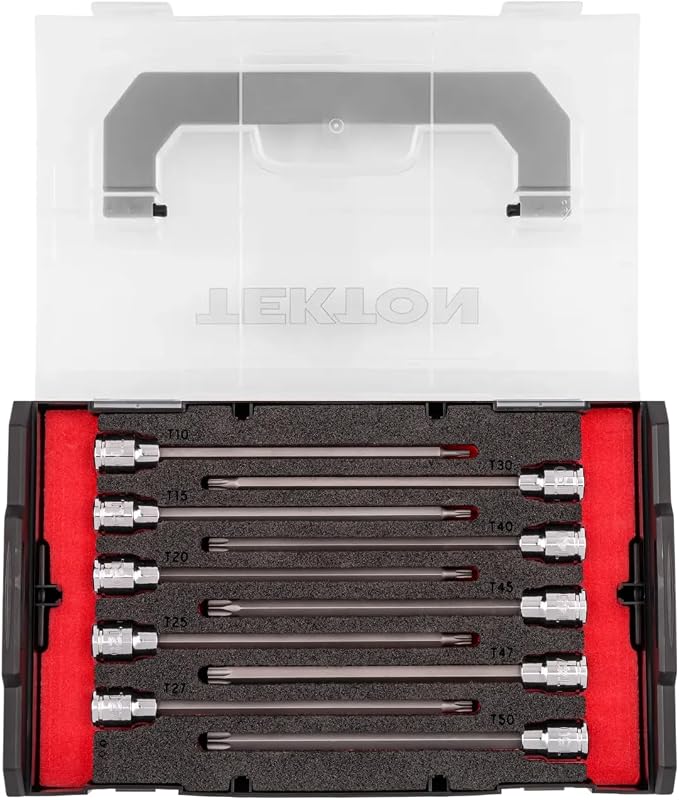 TEKTON Long Torx Bit Socket Set, 10-Piece | SHB91704