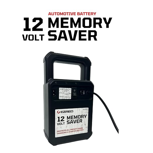 EZRED MS4000 Automotive Memory Saver With Built In Charger , Black