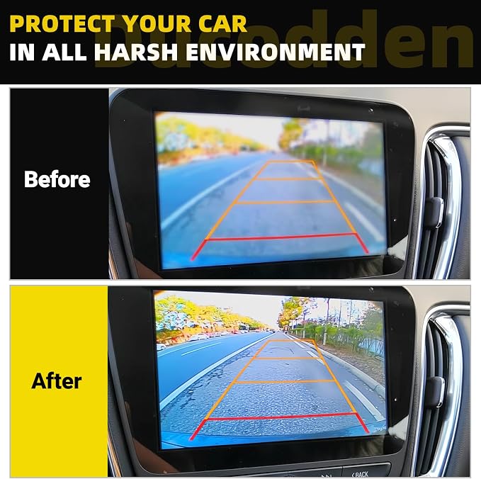 Backup Camera Compatible with Chevrolet Malibu 2023-2024 1.5L 4Cyl, Reverse Parking Assist, Plug-and-Play OEM Replacement Rear View Camera Replaces# 84543080 42861580