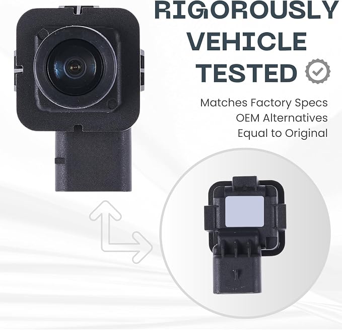 Backup Camera for 2015 2016 2017 2018 Ford Edge | Rear Tailgate, Parking View Cam Replaces OE # F2GZ-19G490-A F2GT-19G490-AD, rear view reverse parking assist backup monitor