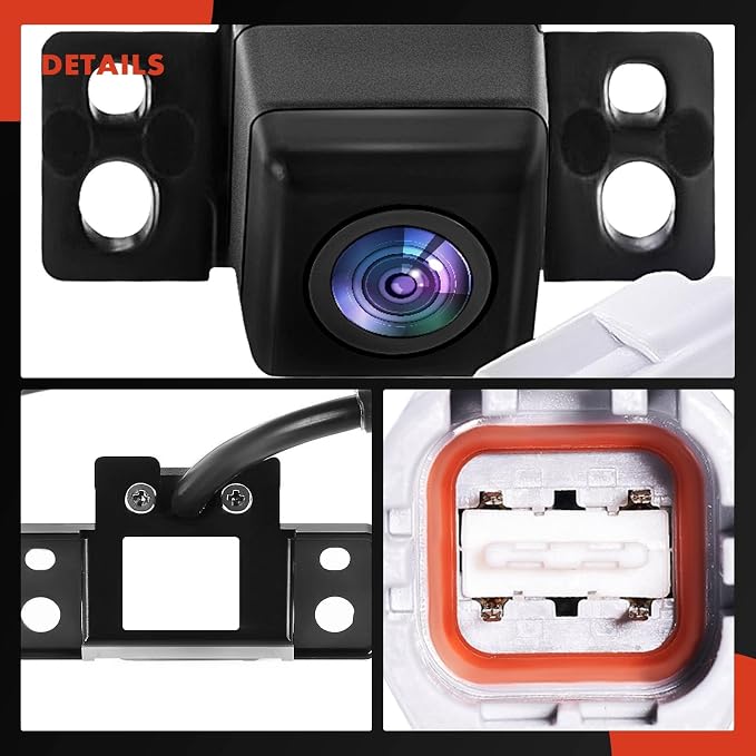 A-Premium Rear View Backup Camera Compatible with Nissan | Parking Camera for 2012 2013 2014 2015 Titan - Replace# 284429FM1A