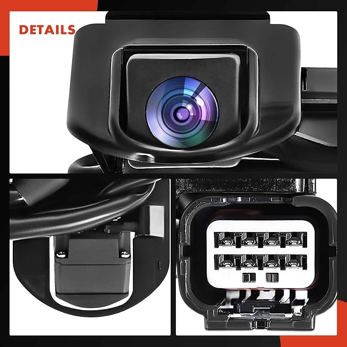 A-Premium Rear View Backup Camera Compatible with Honda | Parking Camera for 2013 2014 2015 Accord Coupe - Replace# 39530-T3L-A01