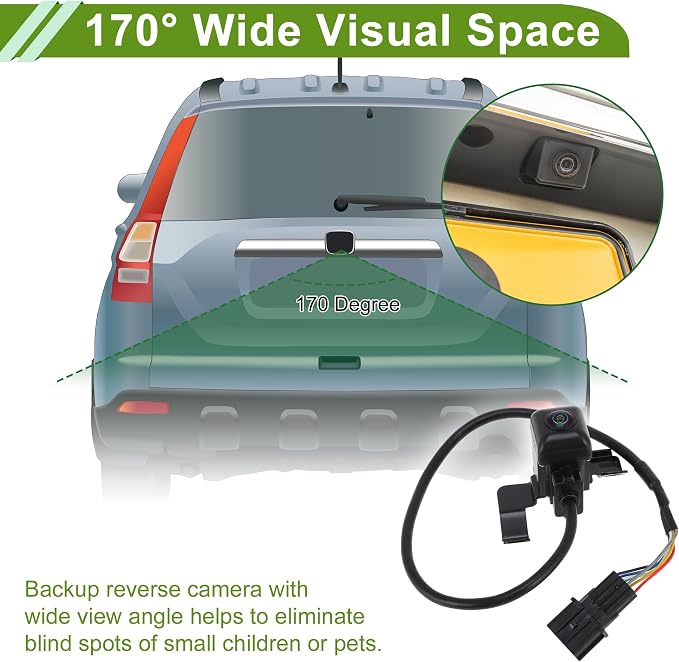 Car Park Assist Camera Rear View Backup Reverse Camera for Kia Sorento 2016 2017 2018 No.95760-C6500/95760C6500/590625