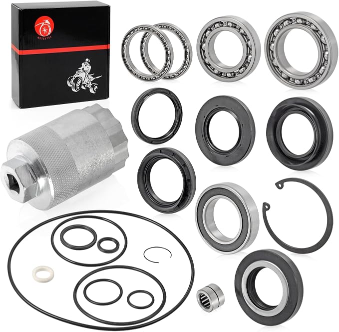 MOTO1988 Rear Differential Bearing & Seal kit 64mm Pinion Tool For Honda Rancher 420 TRX420 TE TM FE FM FPE FPM 2007-2013