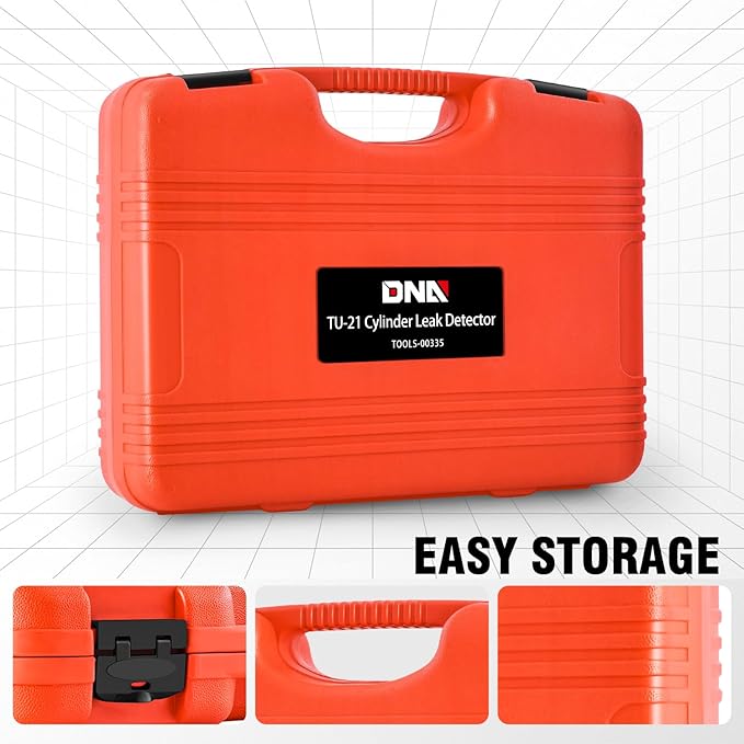 DNA Motoring TU-21 Cylinder Leak Down Tester Kit Automotive Engine Pressure Gauges Compression Test Leakage Detector Tool Set, TOOLS-00335