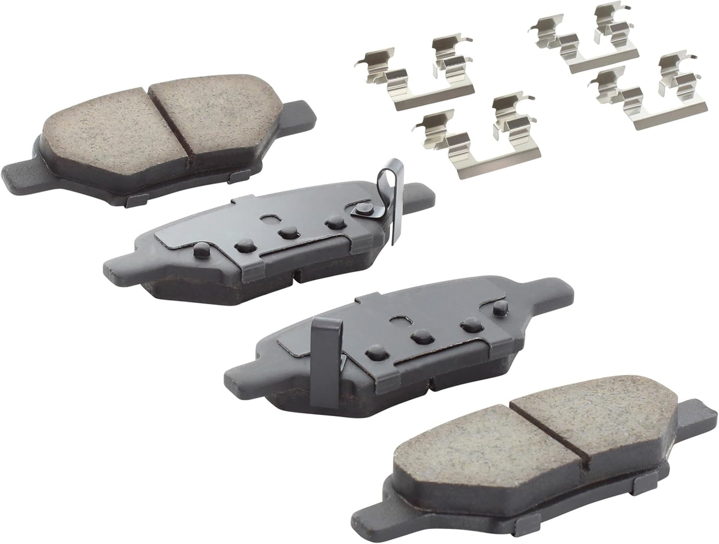 Premium Ceramic Rear Brake Pads (1001-1033C) Compatible with 2004-2012 Chevrolet/Pontiac/Saturn (Aura/Cobalt/G5/G6/HHR/Ion/Malibu/Pursuit)