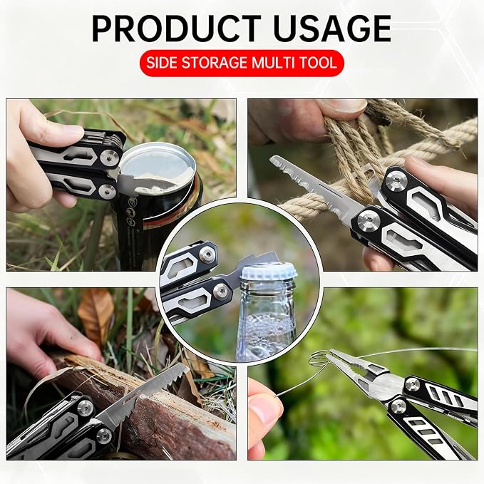 Tactical Dash Side Storage Multi-Tool for 2024-2026 Toyota Tacoma & 2025 4Runner Accessories,Replaces PT420-35240, Hidden Secret Compartment Organizer, Fits SR5, TRD Pro, Trailhunter Woodland