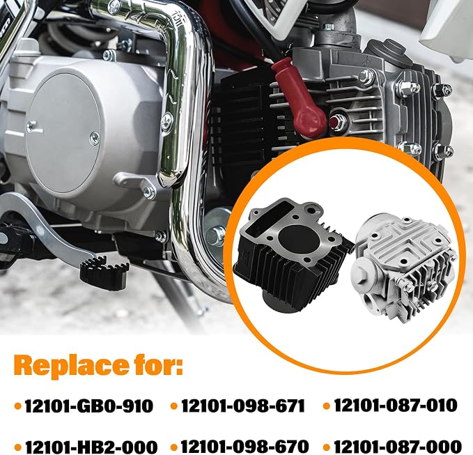 Cylinder Piston Gasket Kit Replacement for Polaris Ranger 500 Sportsman 500 Scrambler 500 Replacement for 3086811 3089256 3085369