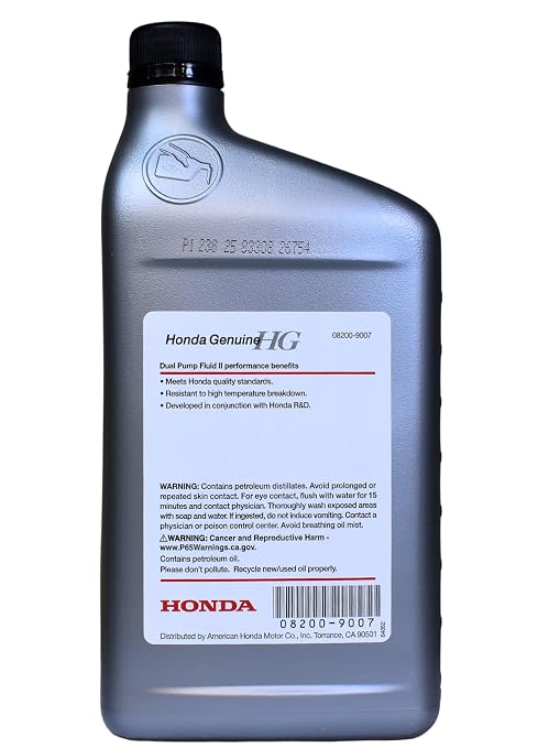 Honda 08200-9007 Dual Pump Fluid II (1 Quart) (4)
