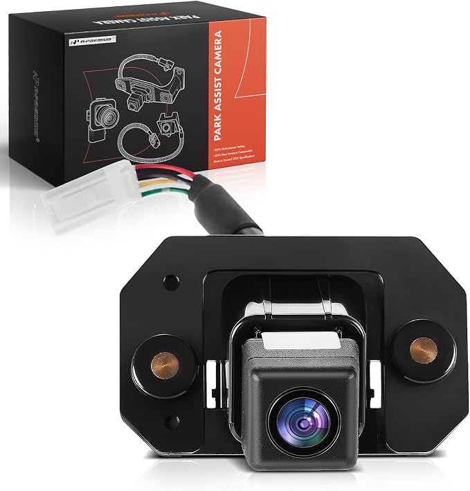 A-Premium Rear View Backup Camera Compatible with Nissan | Parking Camera for 2013 2014 2015 2016 2017 NV200 - Replace# 28442JX01A