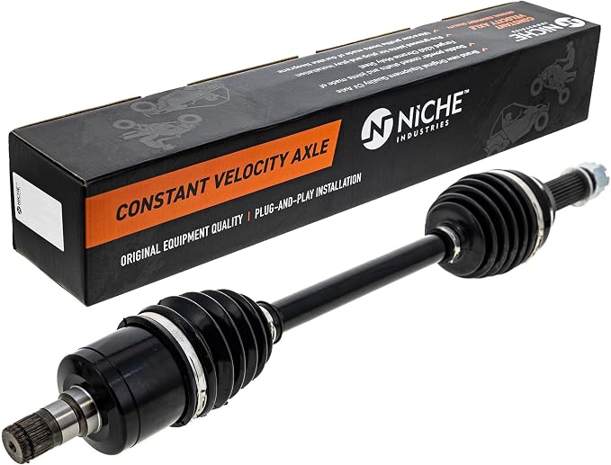 NICHE Front Right CV Axle Half Drive Shaft for John Deere AUC13730 | For John Deere AUC13730, Fits John Deere 2004 HPX615E, 2004 HPX815E Gator Utility Vehicle