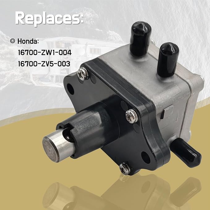 16700ZW1004 Fuel Pump for Honda BF 25 30 35 40 45 50 75 90 HP Outboard Engines Replacement 16700-ZV5-003