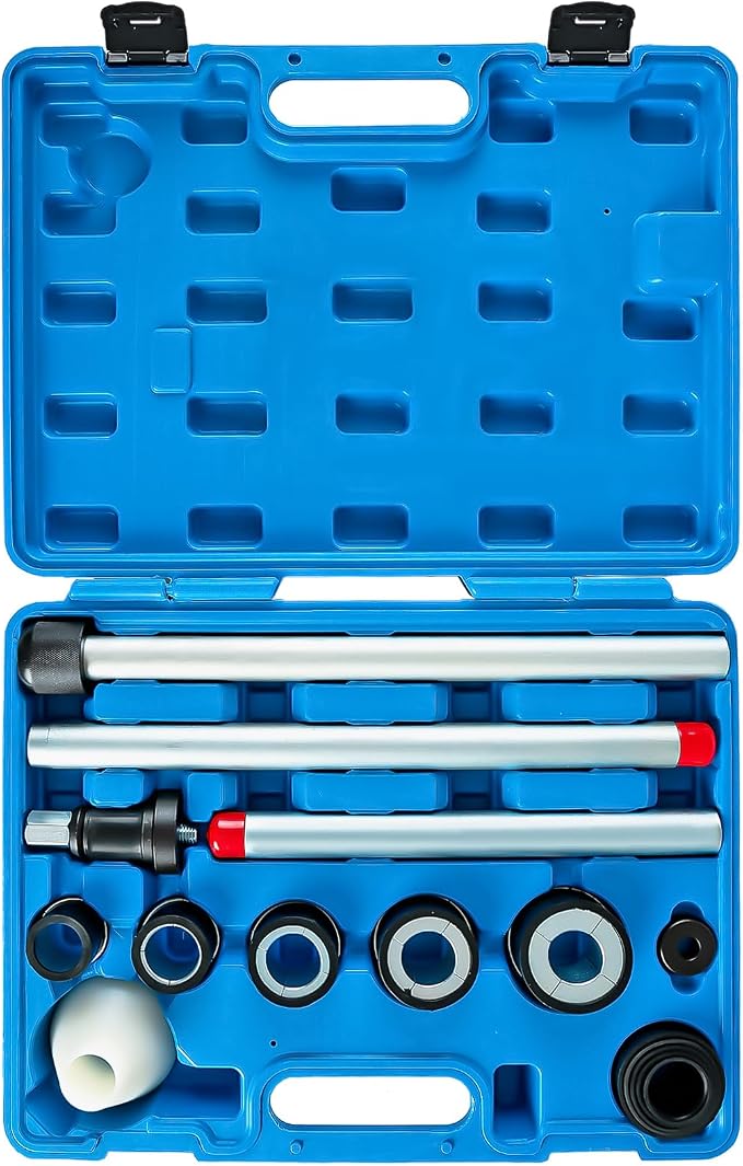 ATPEAM Cam Bearing Tool Set - Complete Camshaft Bearing Removal and Installation Kit with 1-1/8'' to 2-2/3'' Adapters for Most Vehicles