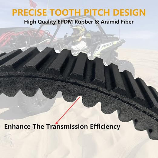 Clutch Drive Belt 0823-529 Compatible with Arctic Cat 2018 2019 2020 2021 2022 2023 2024 Wildcat XX RG XT SE LTD EPS CA Flat Fossil Hill 50 UTV CVT 0823529 Transmission Utility Terrain Vehicle