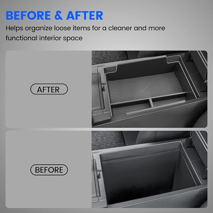 Center Console Organizer for 2026 Nissan Sentra for 2026 Sentra (S,SL,SV,SR) Armrest Box Organizer Accessories