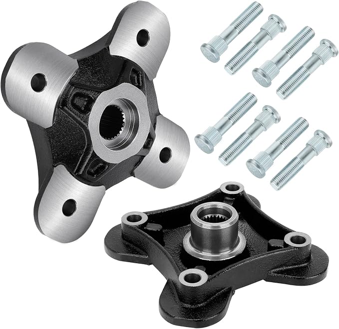Front Rear Wheel Hub With Wheel Studs for Polaris RZR XP 4 1000 RZR 2014-2023 Turbo RZR 2016-2021 RS1 2018-2022 (2 Set)