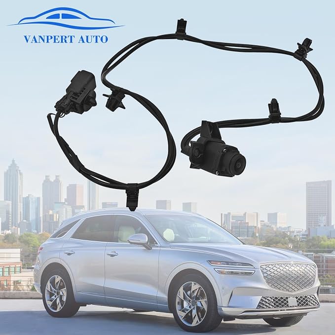 99250-AR010 Front Grill View Park Assist Camera Compatible with Hyundai Genesis GV70 2.5L 3.5L 2022-2024 Replace 99250AR010
