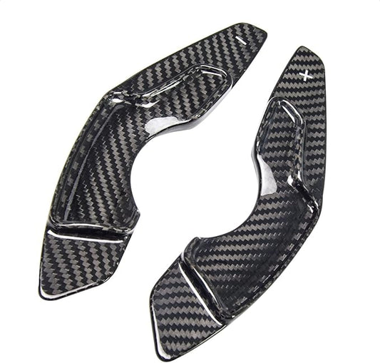 Steering Wheel Accessories Shift Paddle Shifter Extension Carbon Fiber Trim Cover Compatible with Lexus is XE30 IS300h AVE30 NX 300h AZ10 NX RC 350 XC10 RC 300h F Sport