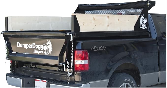 Buyers Products 5531020 Black Steel Side-Wall Extension Kit for DumperDogg® Insert, Powder-Coated Carbon Steel Capacity Expansion Brackets, Heavy-Duty Construction with Included Mounting Hardware