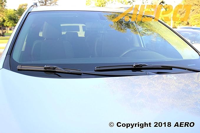 AERO Voyager 16"+14"+14" Premium All-Season Beam Windshield Wiper Blades with Extra Rubber Refills OEM Replacement for Toyota FJ Cruiser 2014-2007 (Pack of 3)