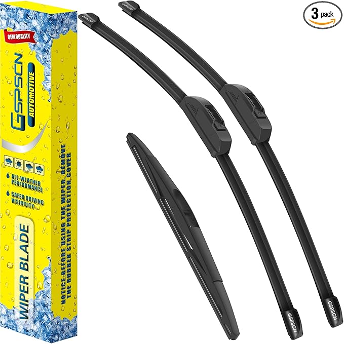 GSPSCN 3 Wipers Replacement For Honda Odyssey 2023-2005，Original Equipment Windshield Wiper Blades Set 26"+22"+16" (Set of 3)