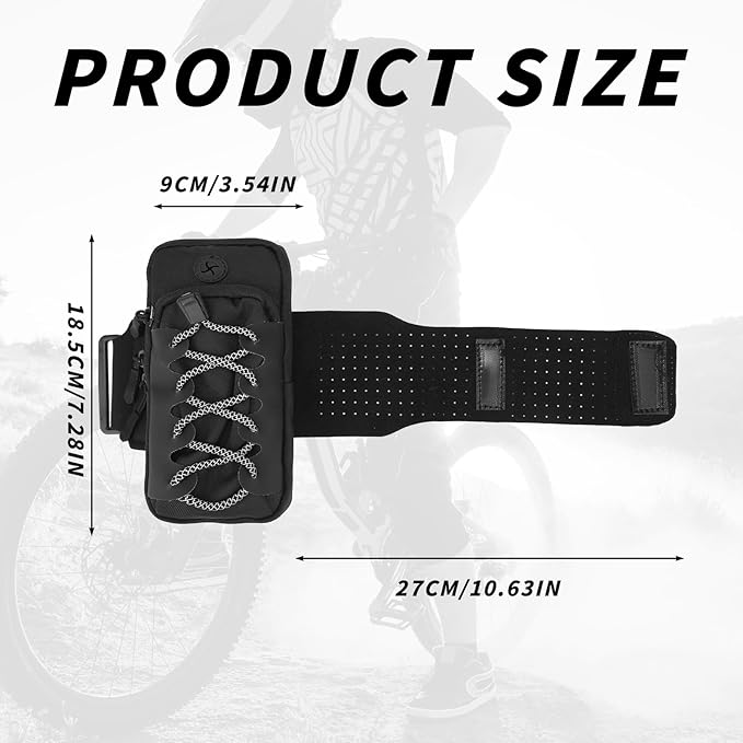 Motorcycle Frame Bag, Tear-Resistant Polyester Bike Phone Bag Magnetic Flip Design Dirtbike Pouch Accessories for Surron Talaria & E-Ride Pro Electric Ebike Vehicles (Black)